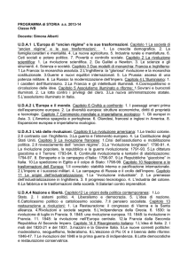 Programma storia 13-14 storia IVB