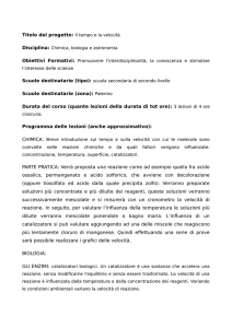 Tempo e velocità