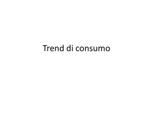 Trend di consumo File - Progetto e