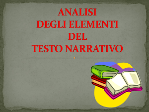 ANALISI T. NARRATIVO