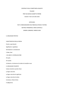 contenuti delle competenze acquisite italiano prof