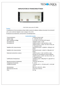 amplificatore di transconduttanza Fluke 5220A