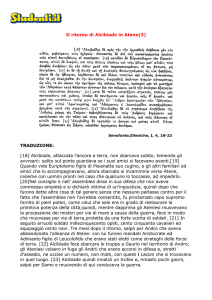 Il ritorno di Alcibiade in Atene(3)