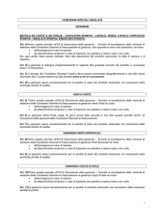 condizioni speciali insalate grandine bietola da coste e da foglie