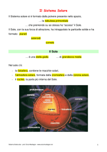 Il Sistema Solare