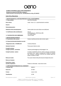 Acido Citrico Monoidrato
