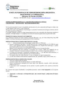 unità funzionale di videoendoscopia digestiva diagnostica e operativa