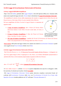 12.06 Legge di Gravitazione Universale di Newton - Skakko