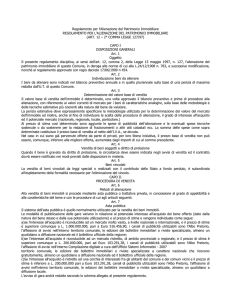 Regolamento per l`Alienazione del Patrimonio Immobiliare