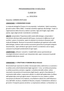 programmazione di biologia classe 2 i