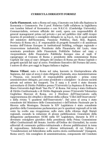curricula dirigenti formez
