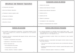 Struttura dei Sistemi Operativi