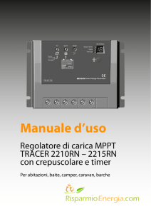 Manuale d`uso - Io Risparmio Energia