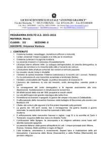 Storia 3E - Liceo A. Gramsci