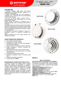 serie 700 descrizione caratteristiche principali modelli sdx751me
