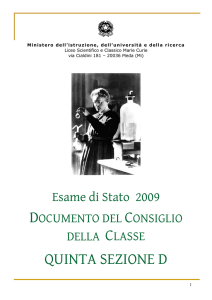 Esame di Stato 2009 - "Marie Curie" – Meda