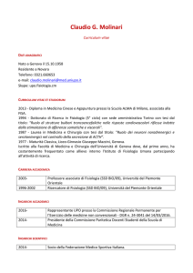 Claudio G. Molinari - Upobook - Università del Piemonte Orientale