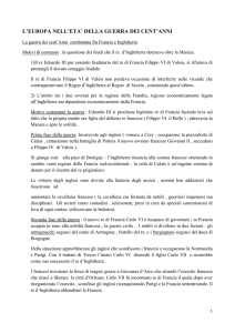 l`europa nell`eta` della guerra dei cent`anni