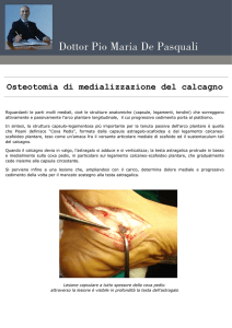 Tempi mediali sulle parti molli