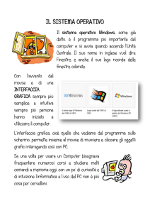 il sistema operativo - Liceo Maria Ausiliatrice
