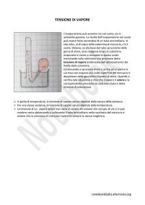 Tensione di vapore - Notebook Italia