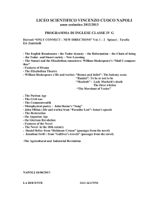 PROGRAMMAZIONE DI LINGUA STRANIERA INGLESE