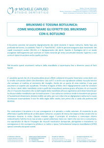 Bruxismo e Botulino - Studio Dentistico Caruso