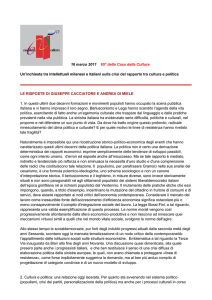 Giuseppe Cacciatore e Andrea Di Miele