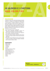 cb-or-7/ev - le aldeidi e i chetoni