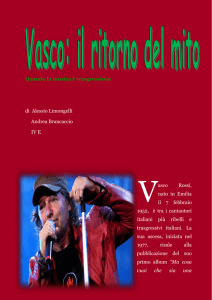 Vasco: il ritorno del mito