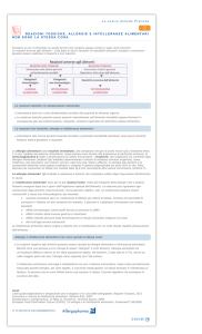 Le nostre Schede pratiche - Reazione tossiche, allergie e