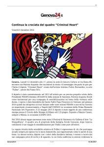 Continua la crociata del quadro “Criminal Heart”