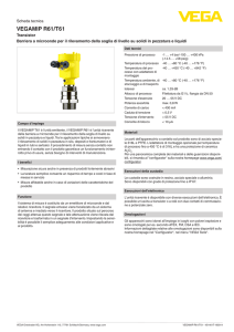 Data sheet - VEGAMIP R61/T61 - Transistor Barriera a microonde