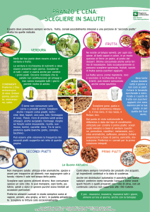 Indicazioni per il Pranzo