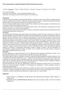 Grave intossicazione a seguito di ingestione di fiori di Brugmansia