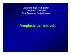 tumori del testicolo