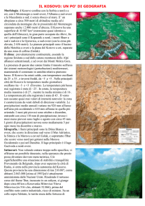 Kosovo geografia