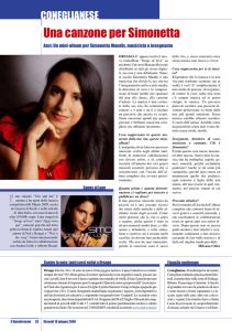 Una canzone per Simonetta