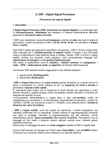 Il DSP - Samuele Mazzolini