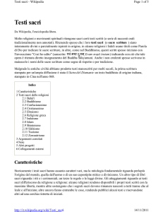 Testi sacri - profgraziano.it