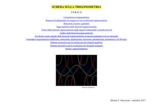 M. T. Mazzucato, Schede di Trigonometria
