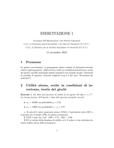 esercitazione 1