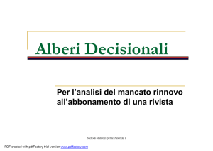 L`Albero Decisionale