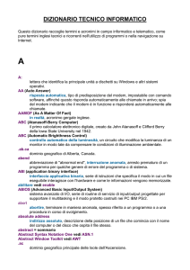 Dizionario di informatica