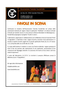 favole in scena - Comune di Casorate Primo
