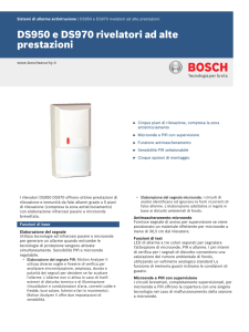 DS950 e DS970 rivelatori ad alte prestazioni