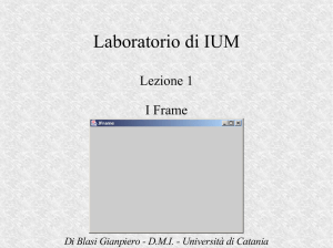 Laboratorio di IUM - Gianpiero Di Blasi