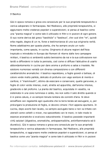 Basilico - Bruno Pistoni