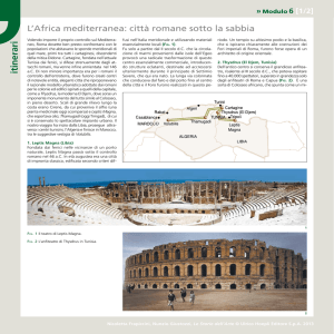 L`Africa mediterranea: città romane sotto la sabbia