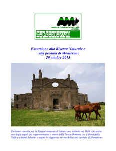 Escursione alla Riserva Naturale e città perduta di Monterano 20